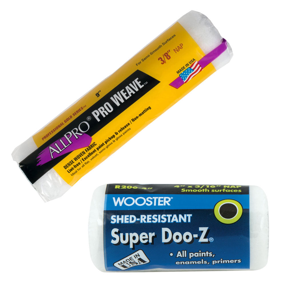 AllPro & Wooster Paint Roller Covers